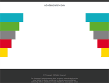Tablet Screenshot of abstandard.com